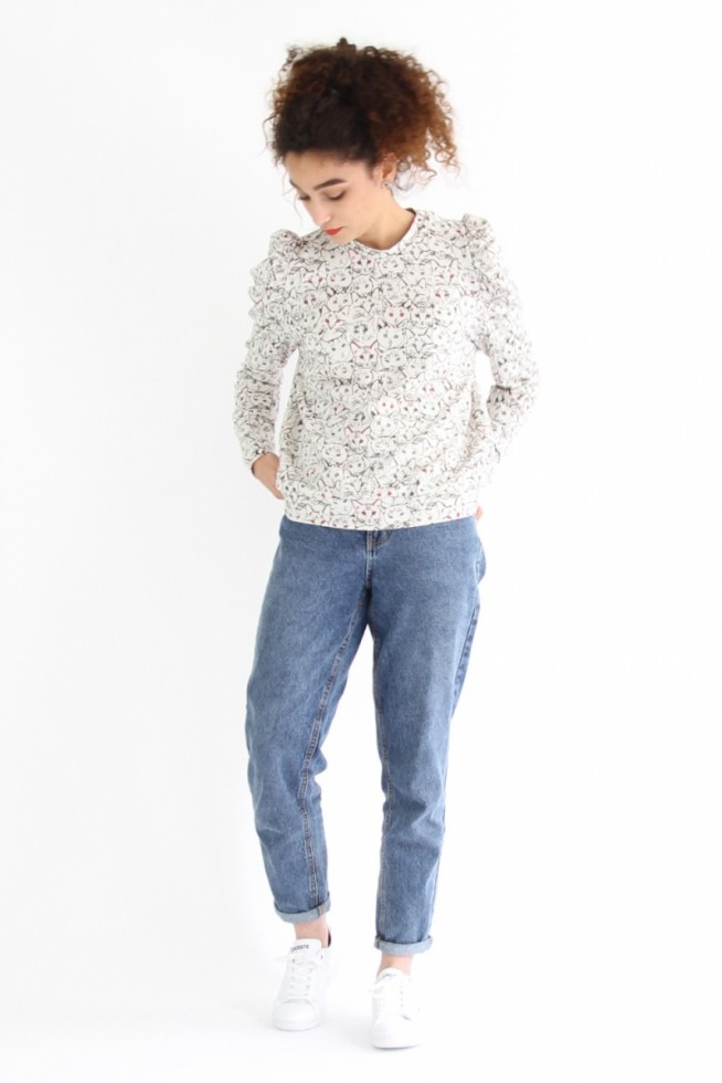 I AM Paper Sewing Pattern Lion Sweater Top