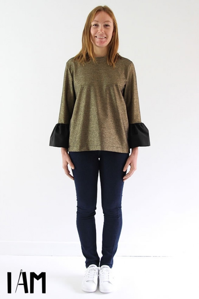 I AM Paper Sewing Pattern Patricia Top