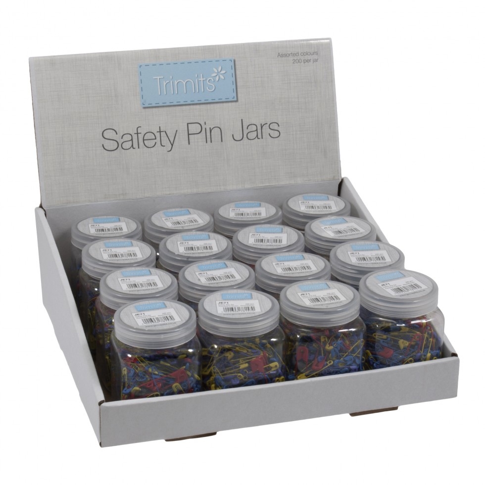 Trimits Coloured Safety Pins