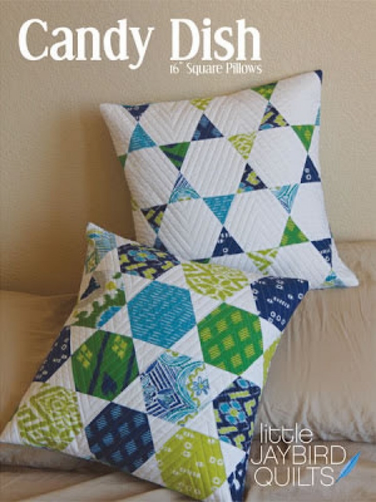 Jaybird Quilting Pattern Candy Dish