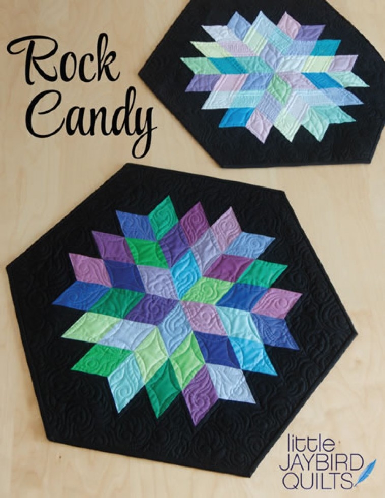 Jaybird Quilting Pattern Rock Candy Table Topper
