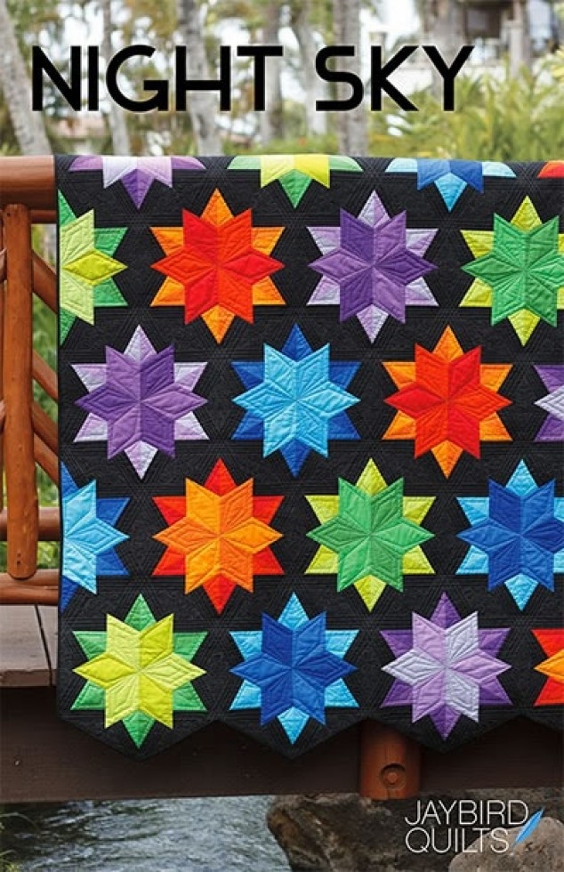 Jaybird Quilting Pattern Night Sky