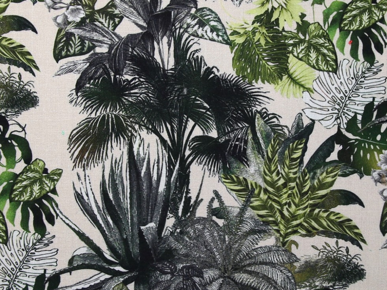 Stof France 100% Cotton Fabric Green