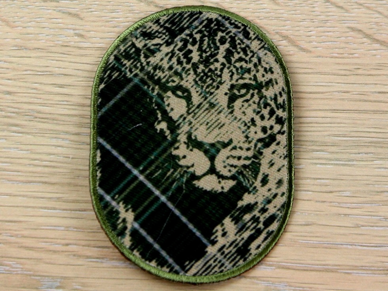 Patch Motif Lion Green