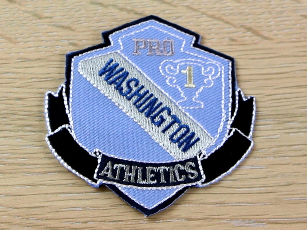Patch Motif Athletics Blue