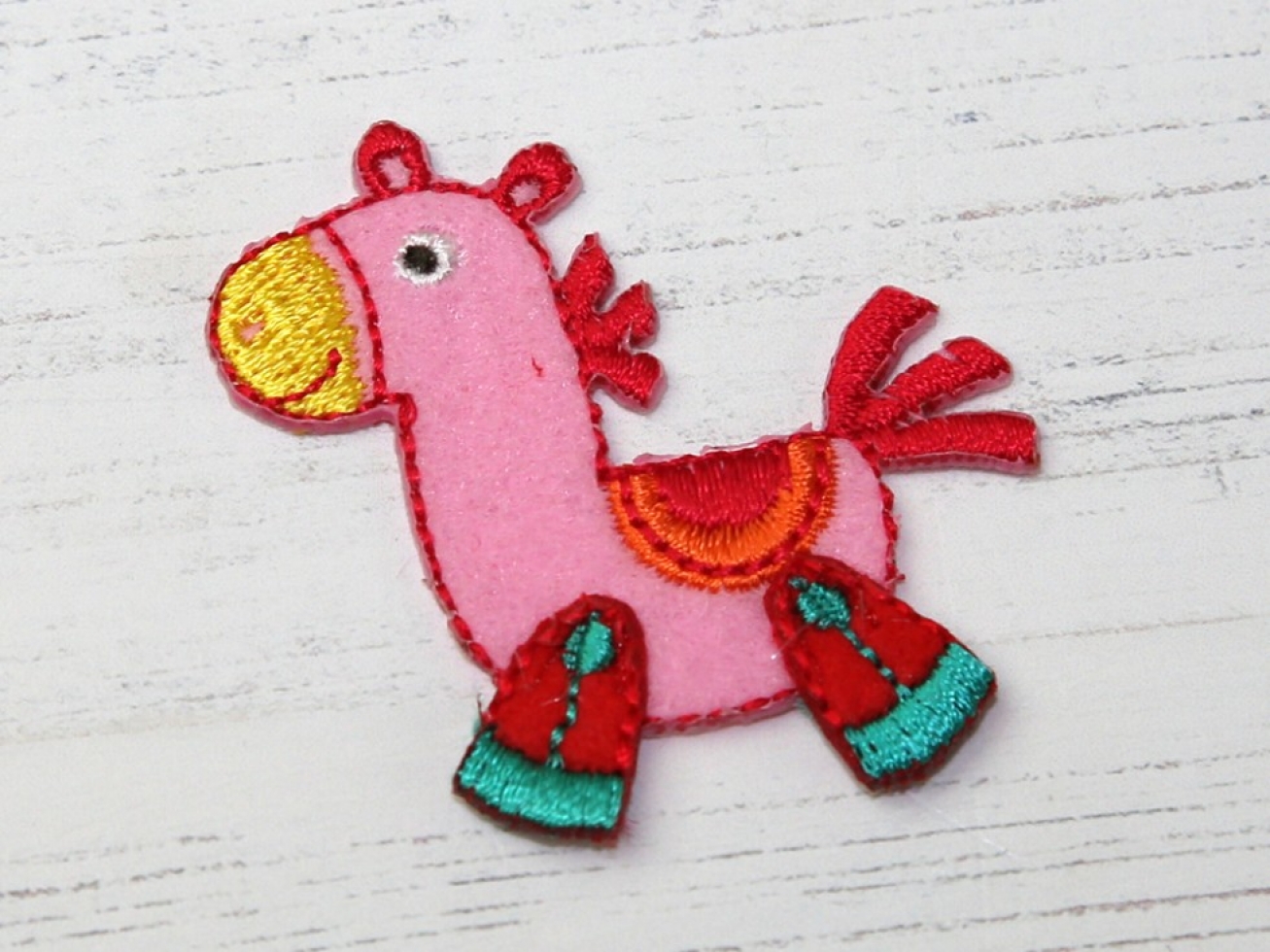 Patch Motif Horse Multicoloured
