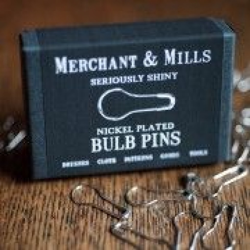 Merchant & Mills Bulb Pins Silver