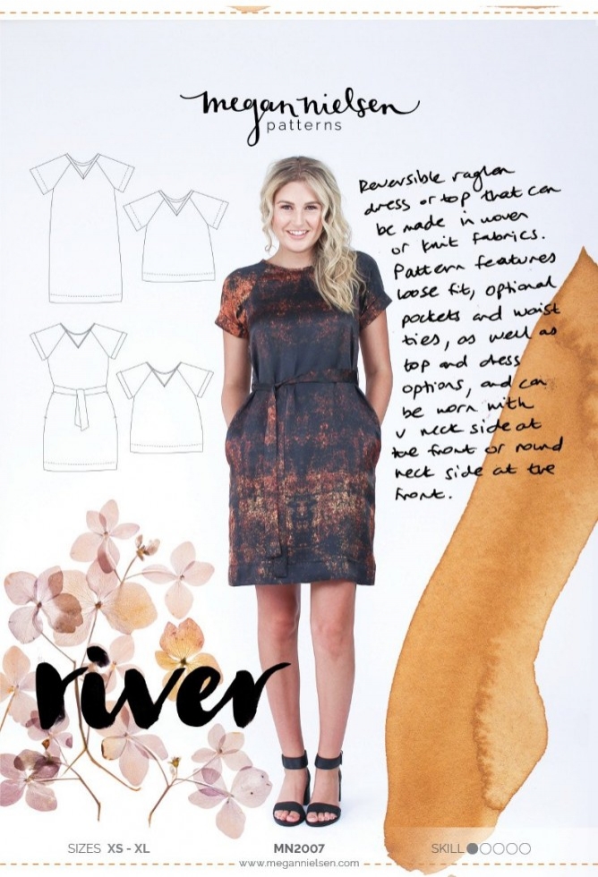 Megan Nielsen Paper Sewing Pattern River Dress & Top