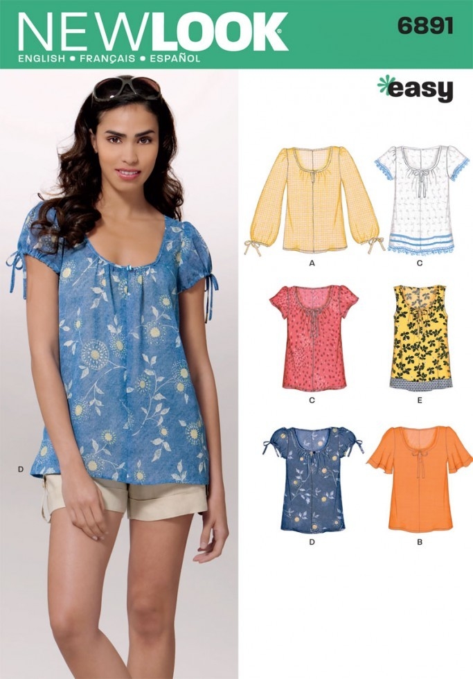 New Look Paper Sewing Pattern 6891