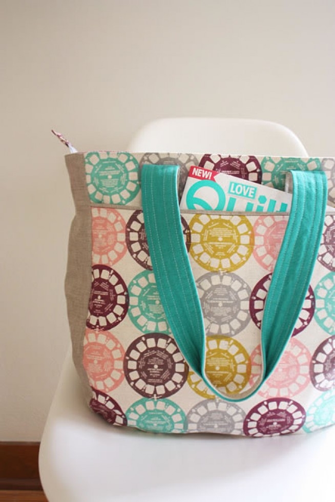 Noodlehead Paper Sewing Pattern Super Tote Bag