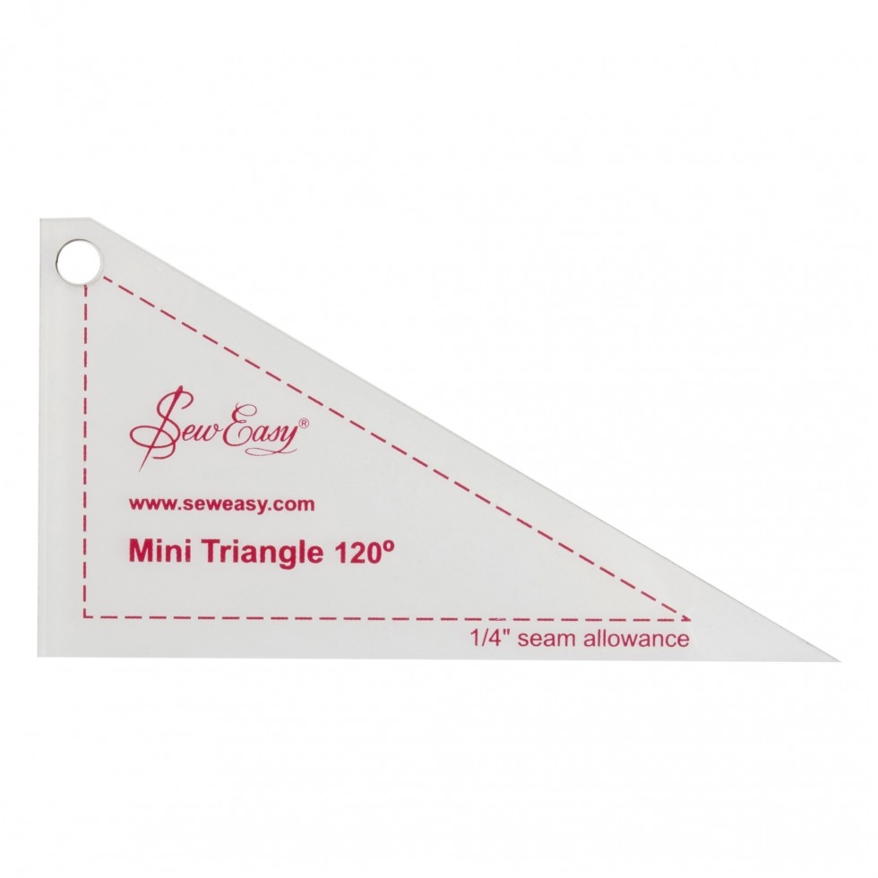 Sew Easy Mini 120 Degree Triangle Quilting Template