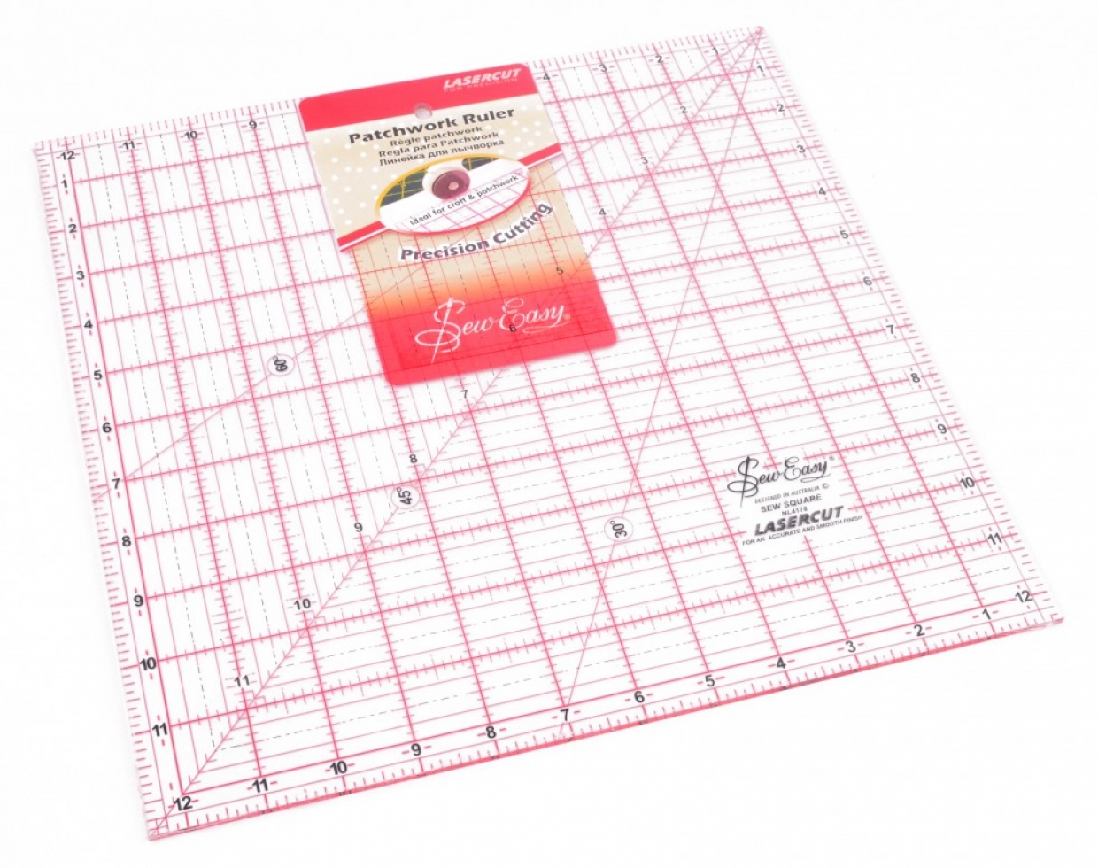 Sew Easy Square Quilting Ruler