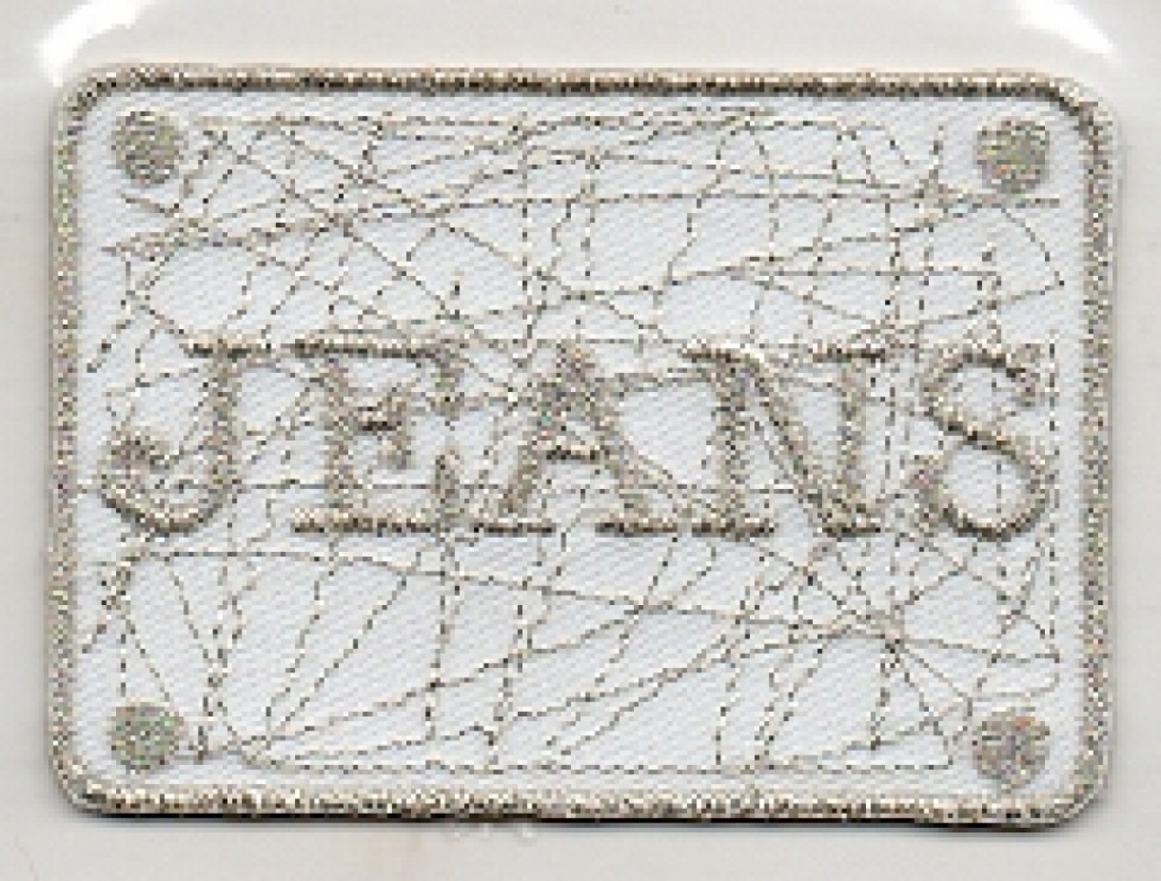 Craft Factory Patch Motif Jeans Plaque