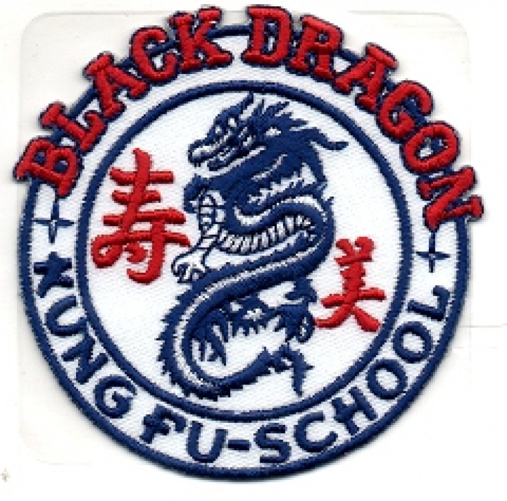Craft Factory Patch Motif Black Dragon