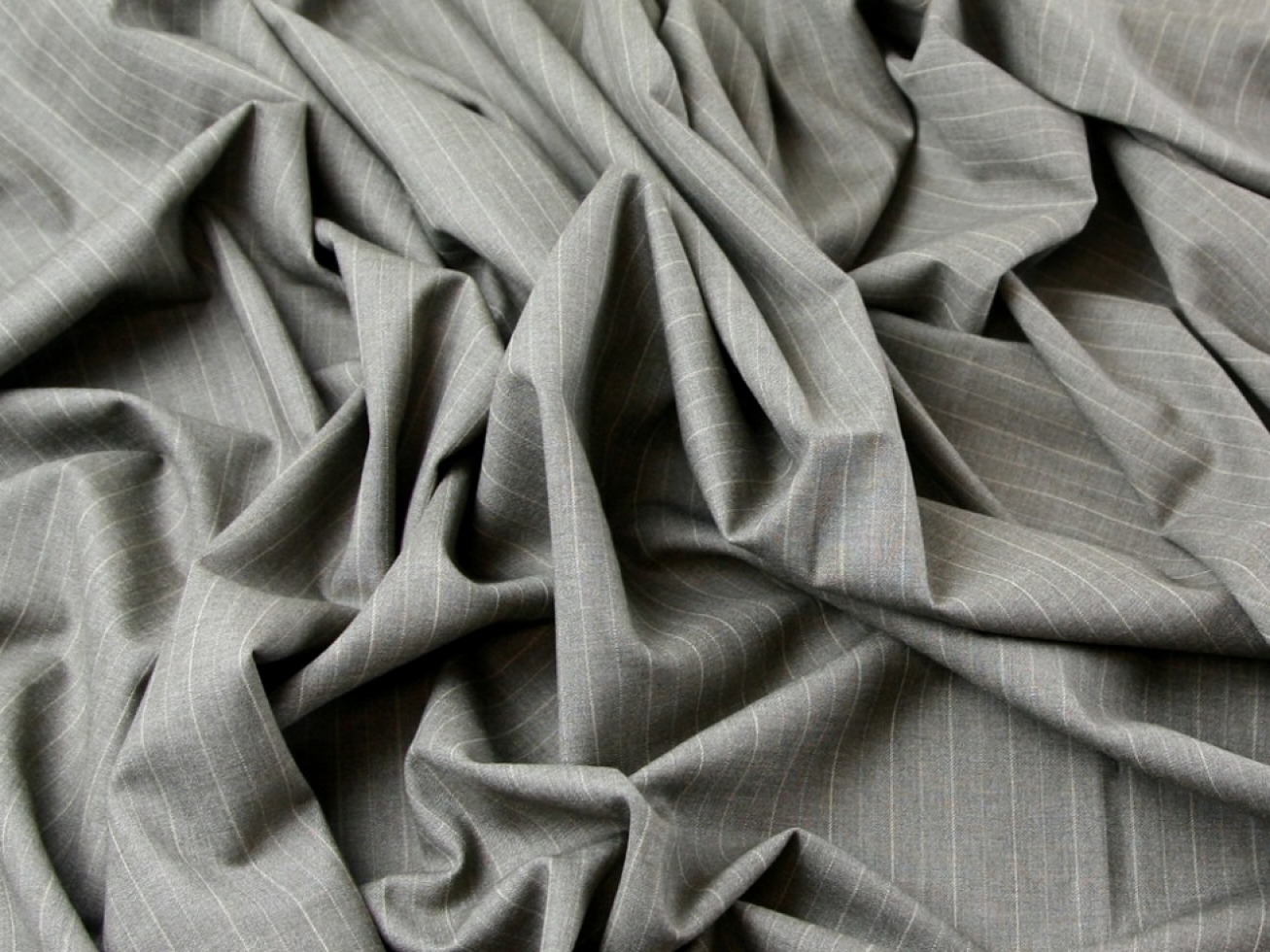 Stretch Woven Suiting Fabric Brown