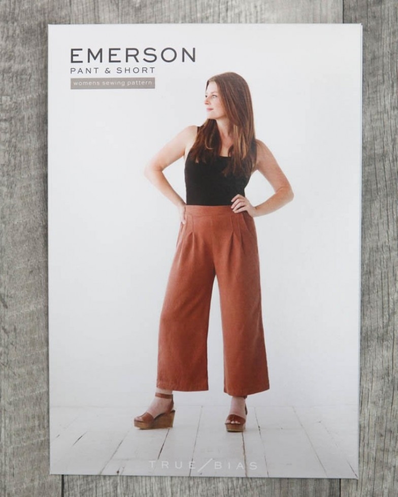 True Bias Paper Sewing Pattern Emerson Pants & Shorts