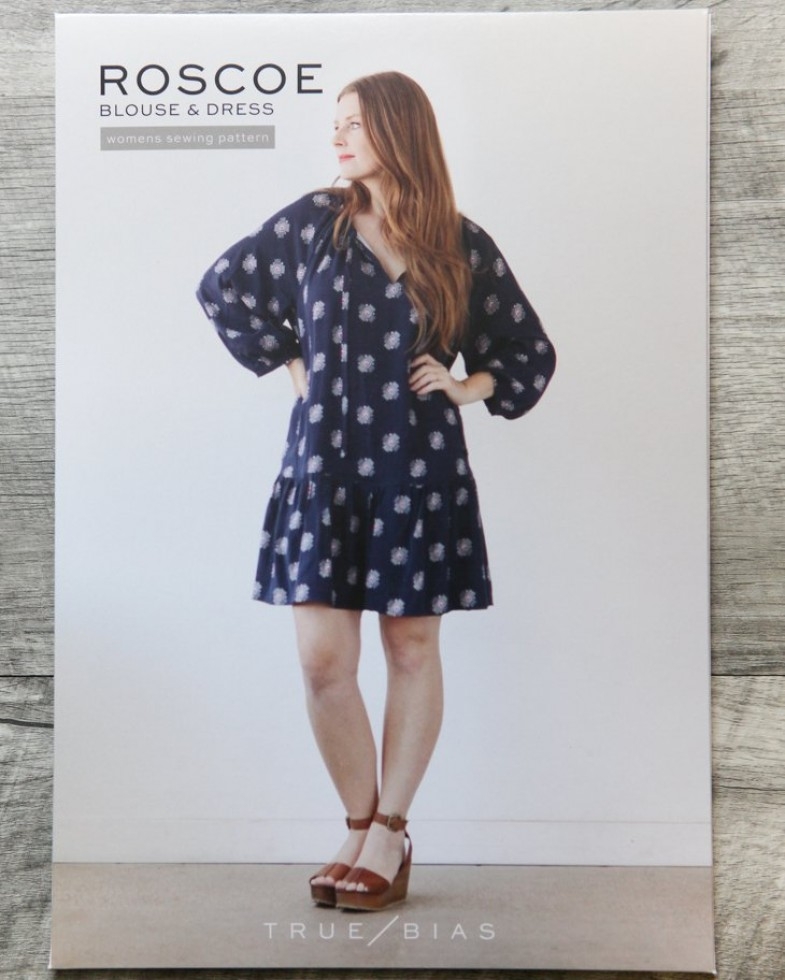 True Bias Paper Sewing Pattern Roscoe Dress