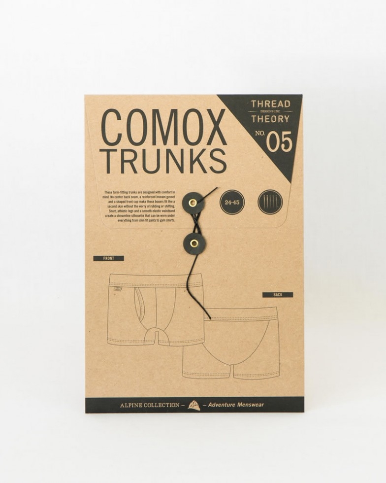 Thread Theory Paper Sewing Pattern Comox Trunks
