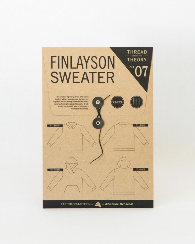 Thread Theory Paper Sewing Pattern Finlayson Sweater