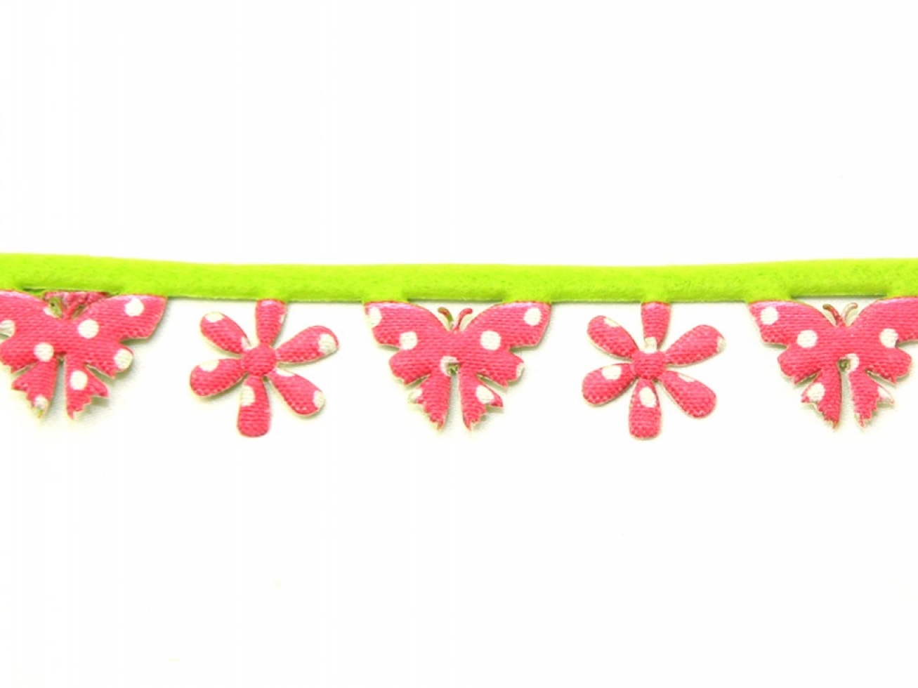 Butterfly Garland Ribbon Pink