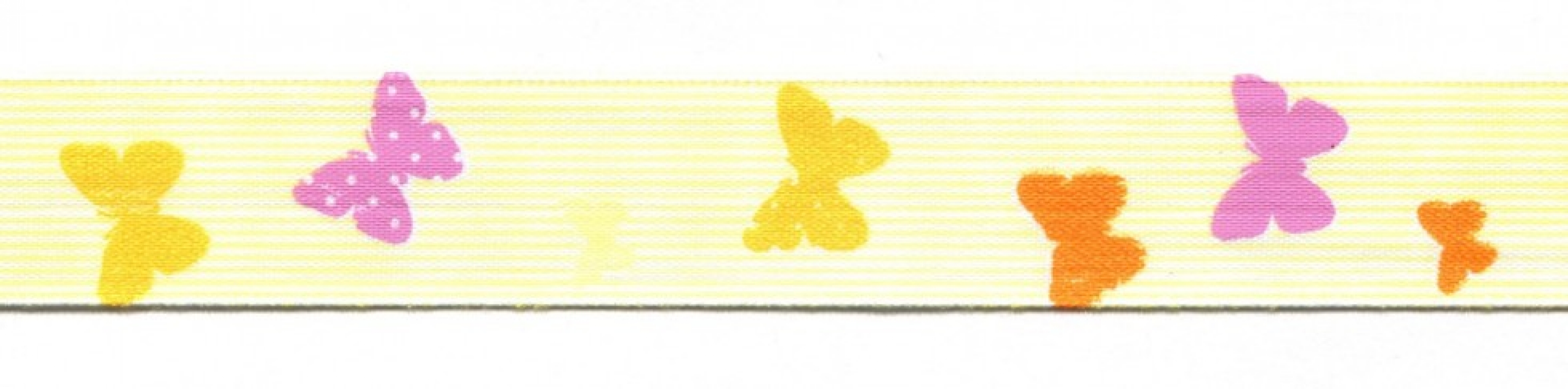 Butterfly Ribbon Yellow