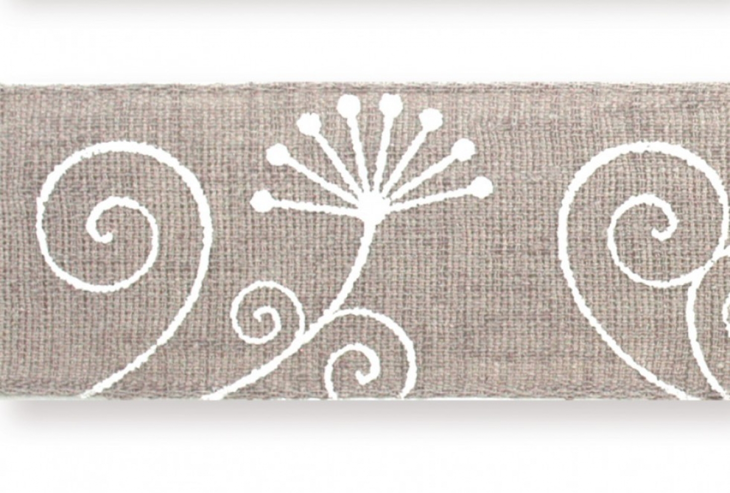 Flower Ribbon Taupe