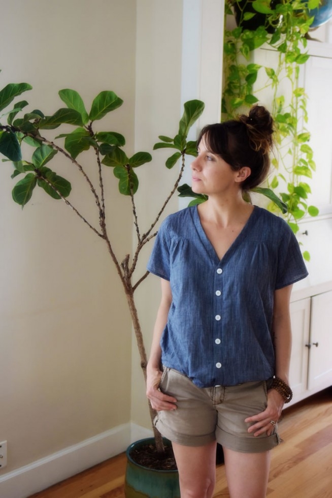 Sew Liberated Paper Sewing Pattern Aida Top