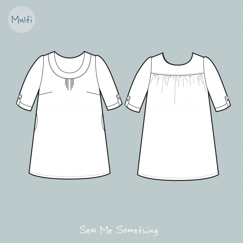Sew Me Something Paper Sewing Pattern Helena Dress