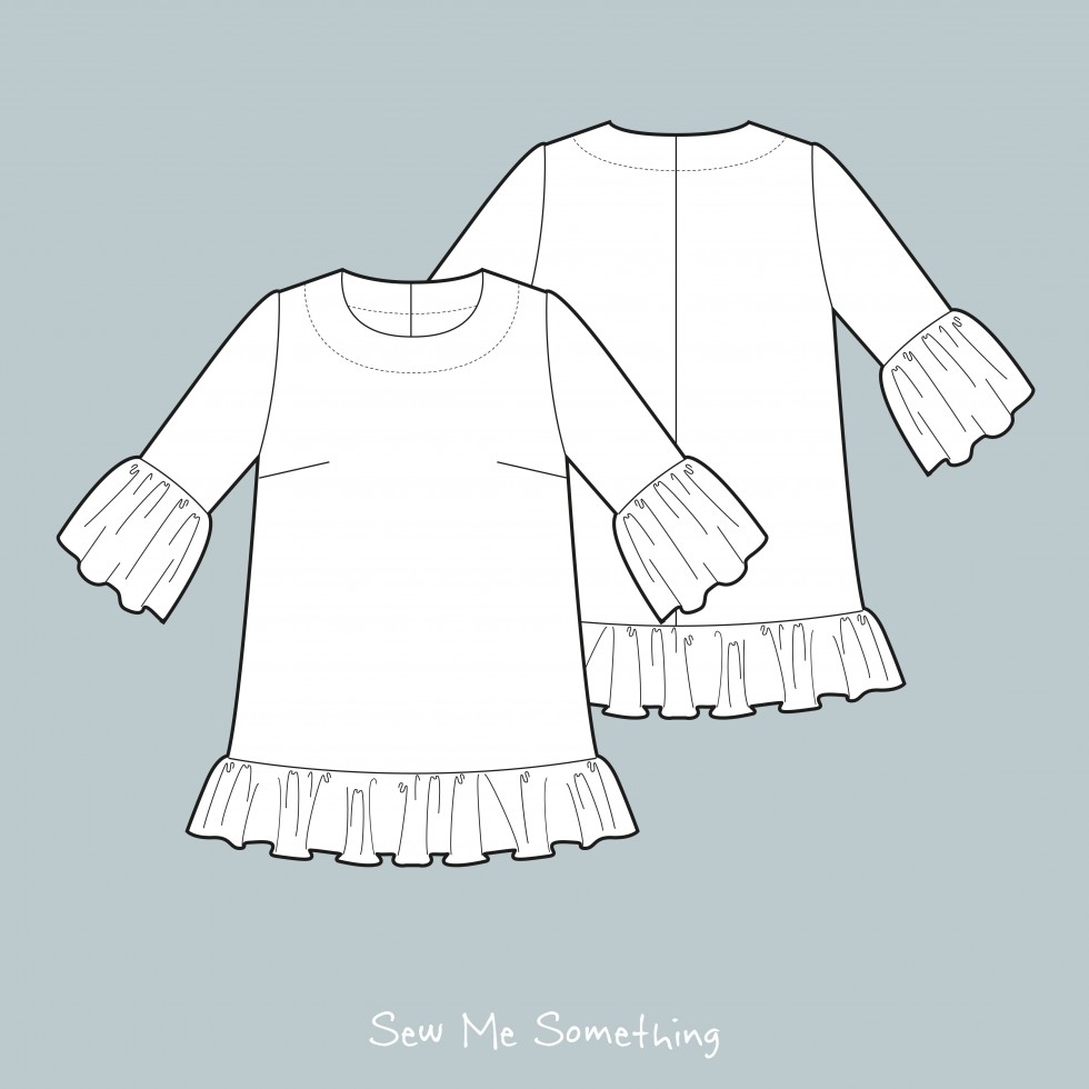 Sew Me Something Paper Sewing Pattern Celia Top