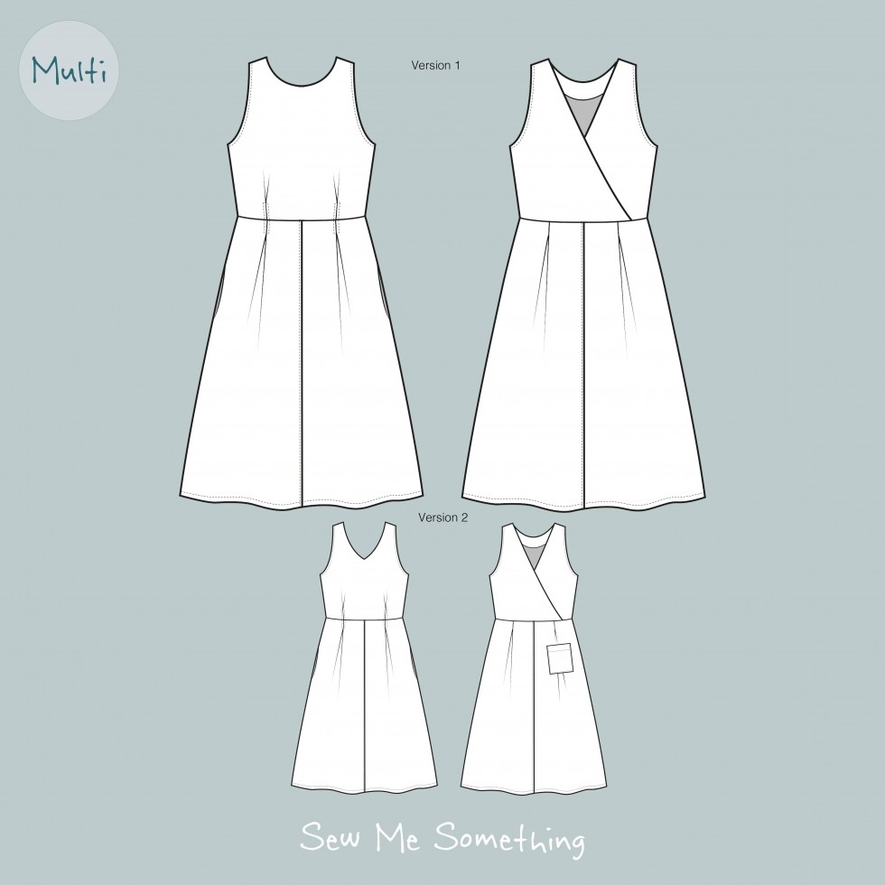 Sew Me Something Paper Sewing Pattern Ursula Dress