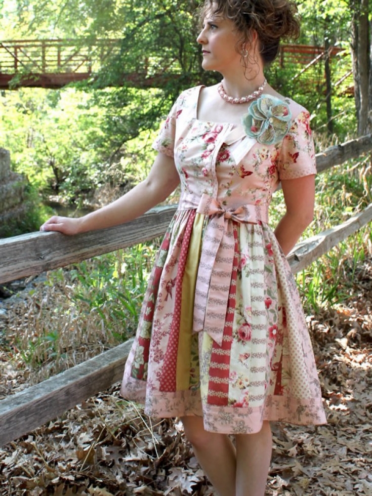 Serendipity Studio Paper Sewing Pattern Betty June Dress