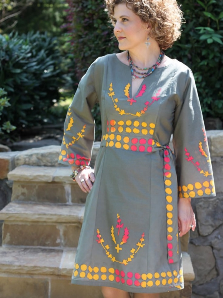 Serendipity Studio Paper Sewing Pattern Corinne Caftan