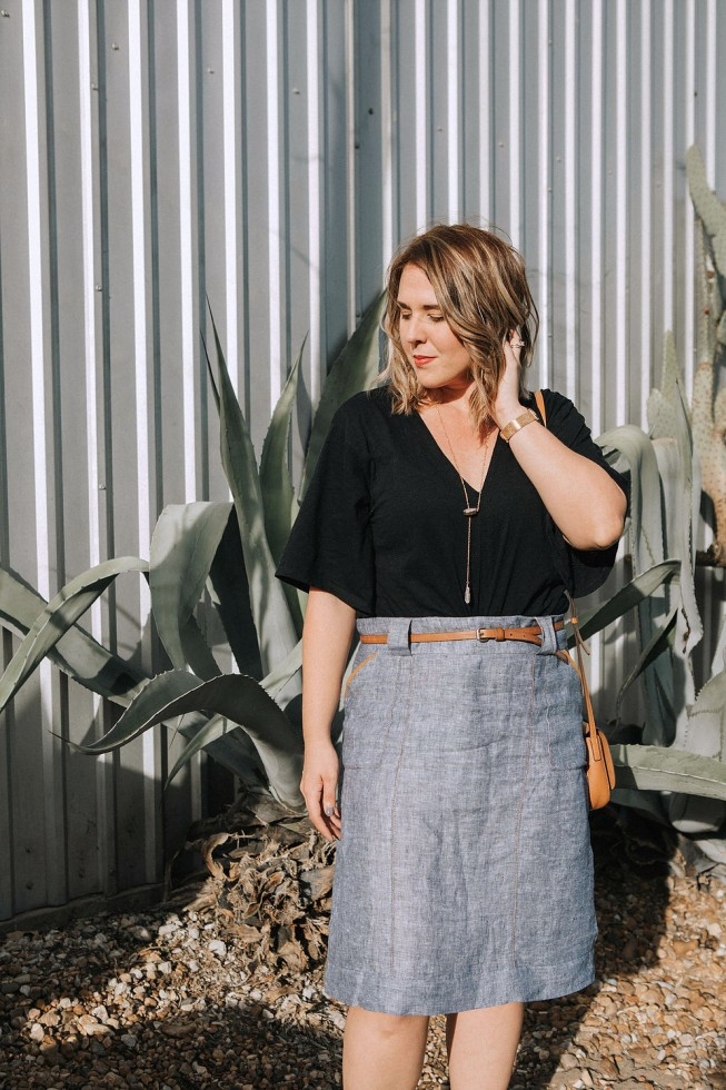 Sew To Grow Paper Sewing Pattern Stella Skirt