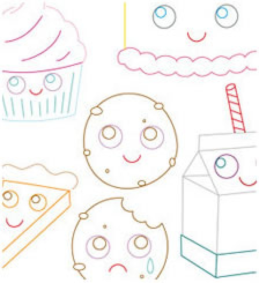 Sublime Stitching Embroidery Transfers Sweet Treats
