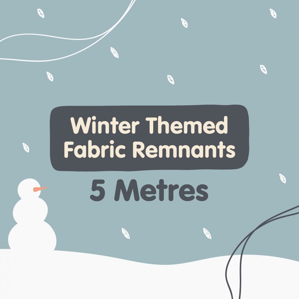 Fabric Remnants Winter 5mt