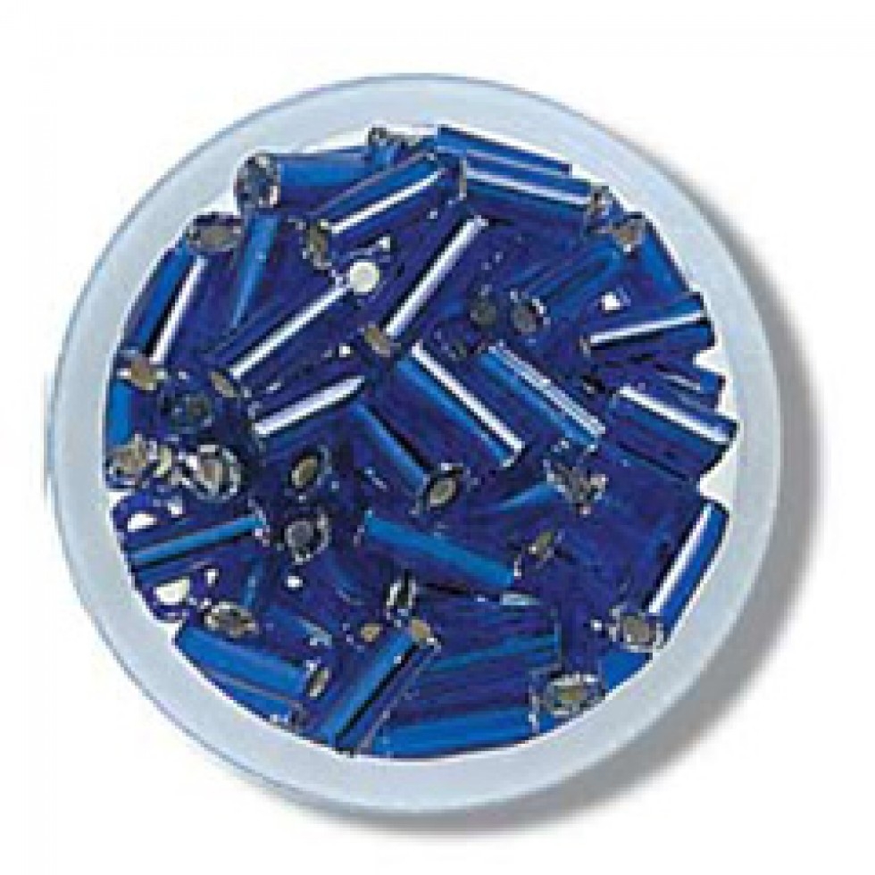 Trimits Glass Bugle Beads Royal