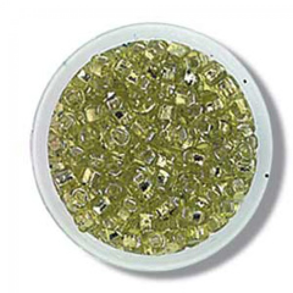 Trimits Glass Rocaille Beads Lime