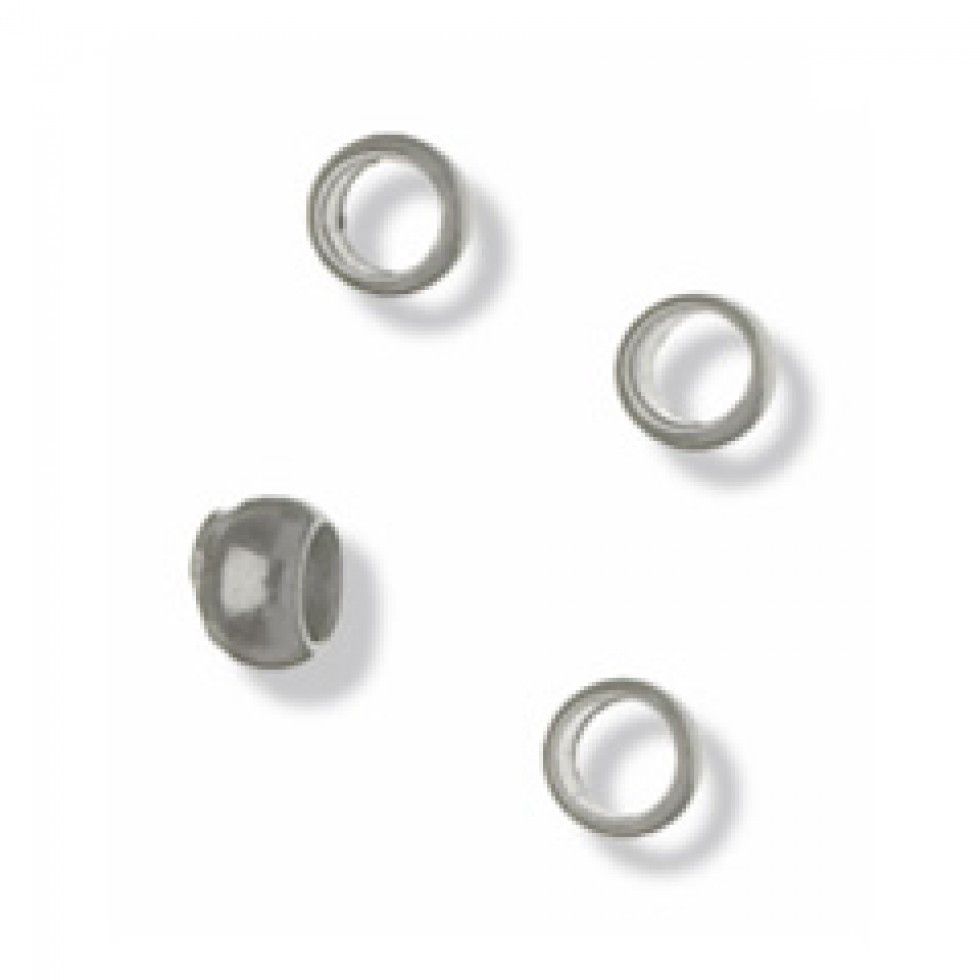 Trimits Crimp Bead Findings Silver