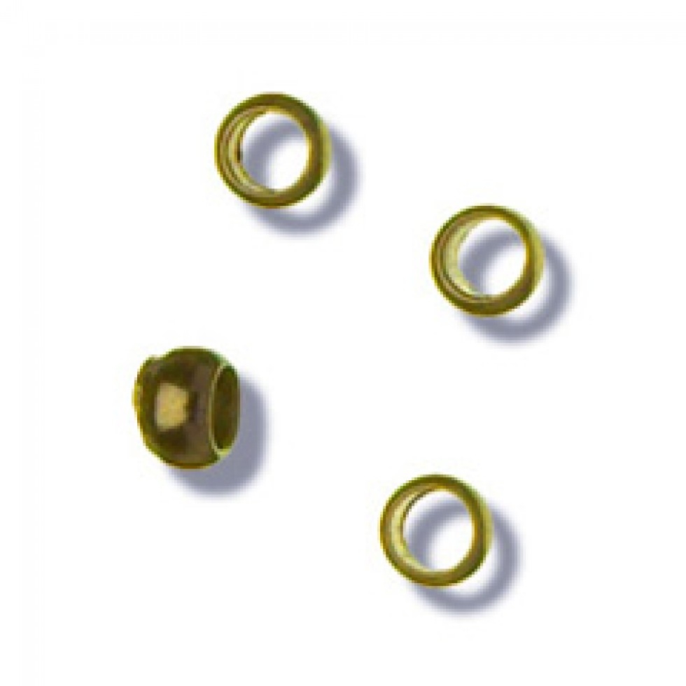 Trimits Crimp Bead Findings Gold