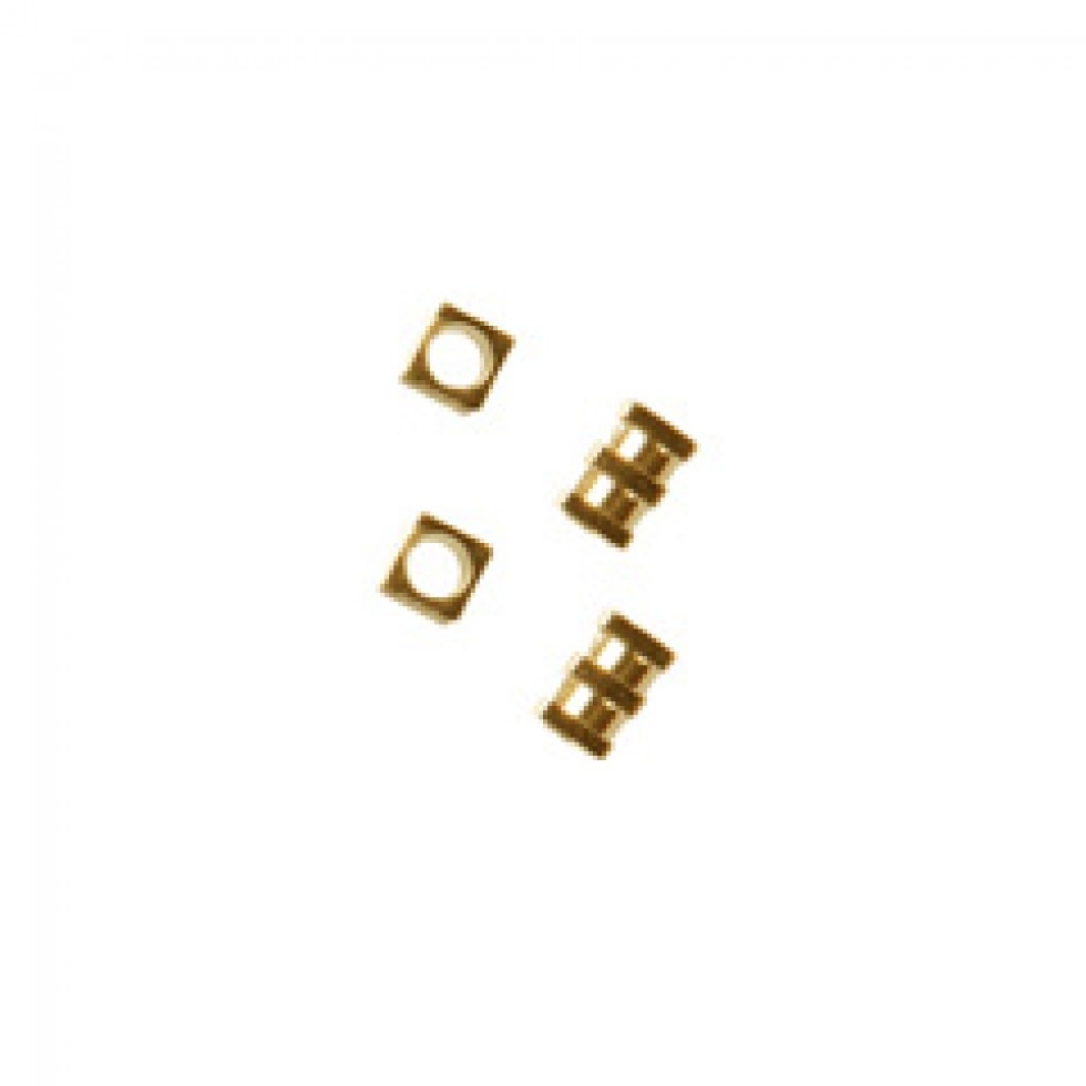 Trimits Square Spacer Findings Gold