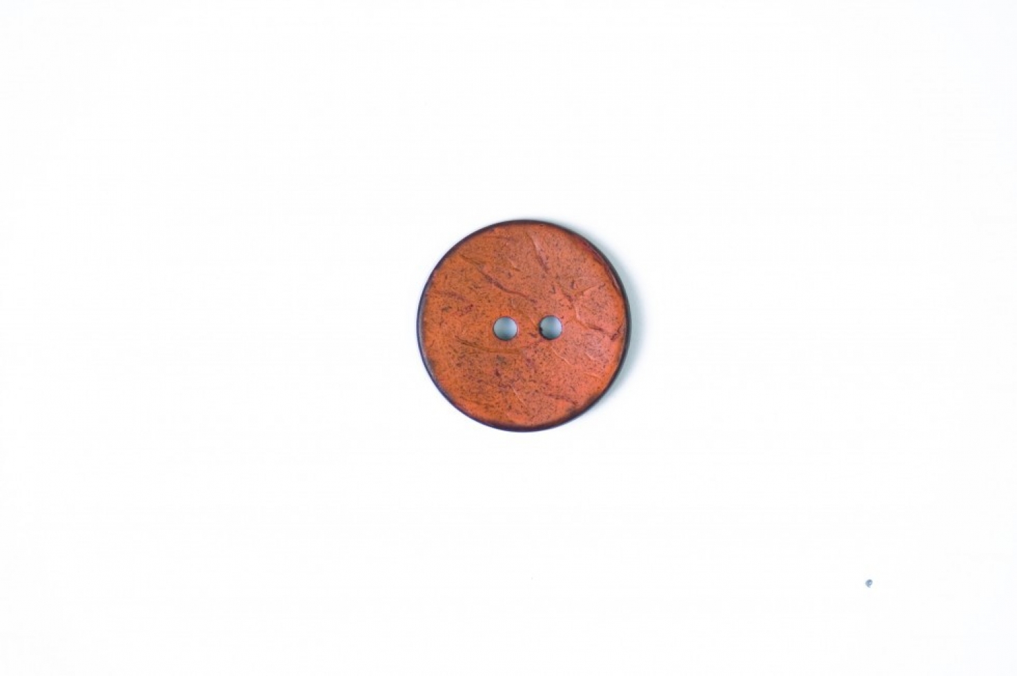 Crendon Rustic Wood Effect Buttons Ginger Orange