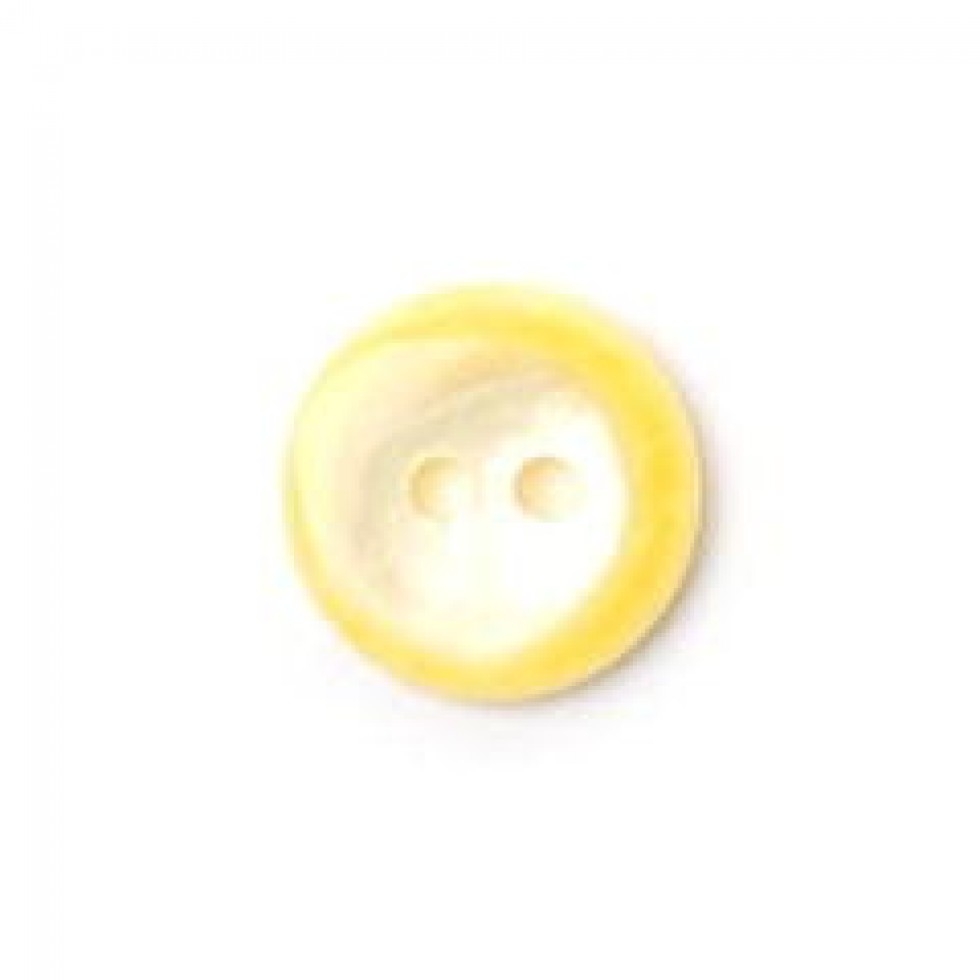 Crendon Round Textured Buttons Yellow