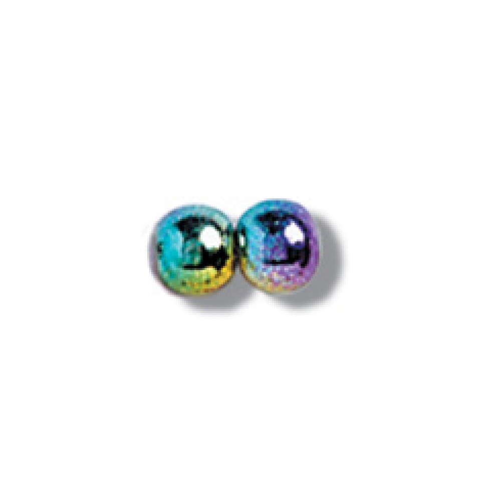 Trimits Plated Beads Rainbow
