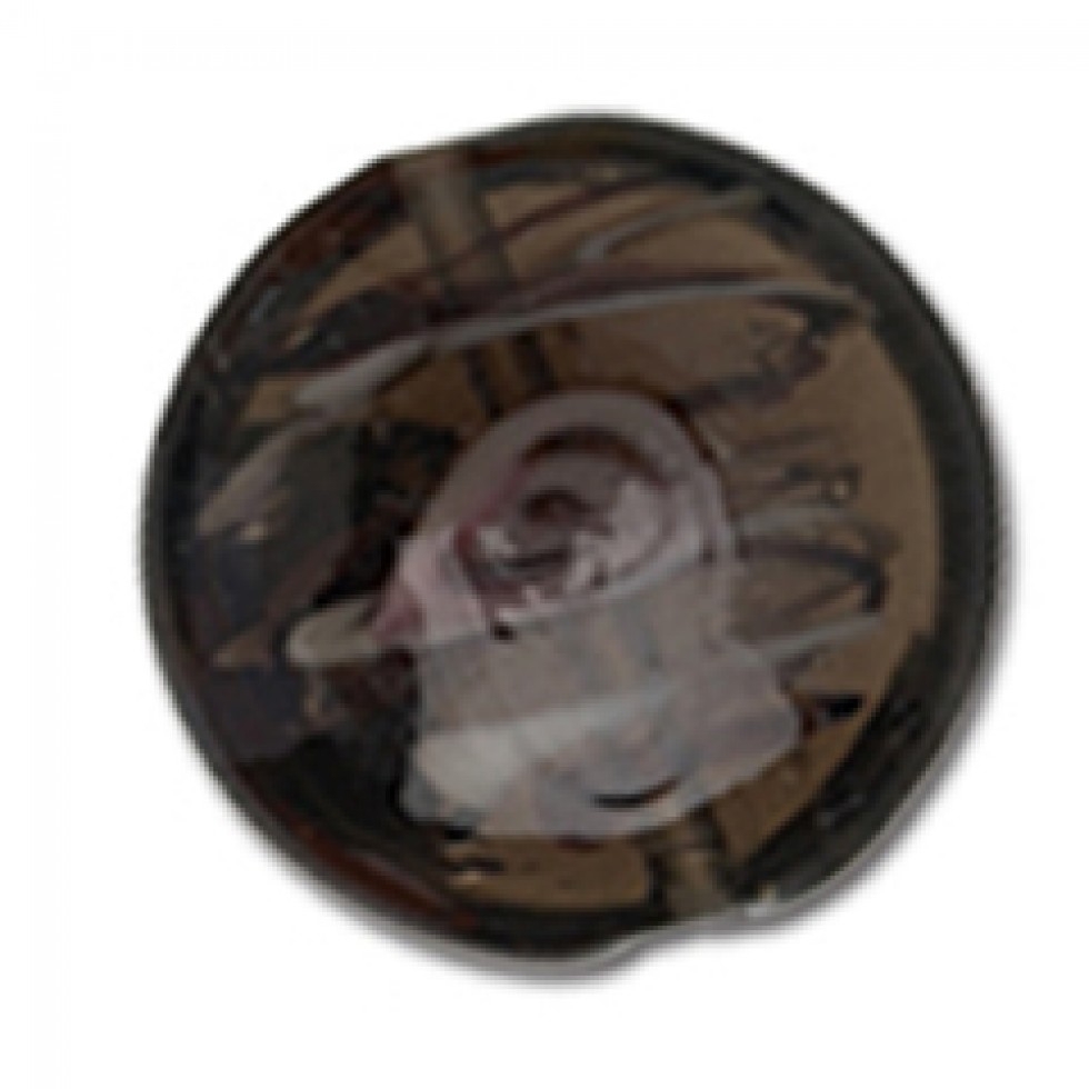 Trimits Round Lamp Beads Black