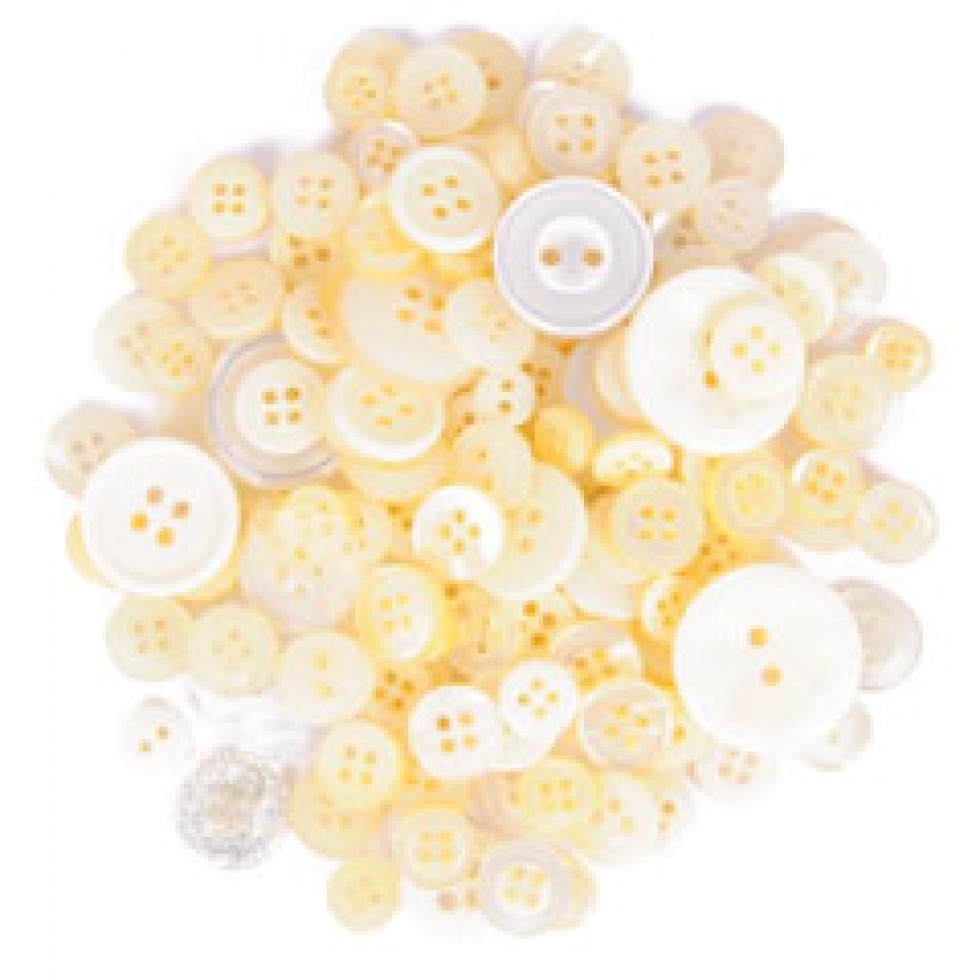 Trimits Assorted Buttons for Crafts Airforce Blue