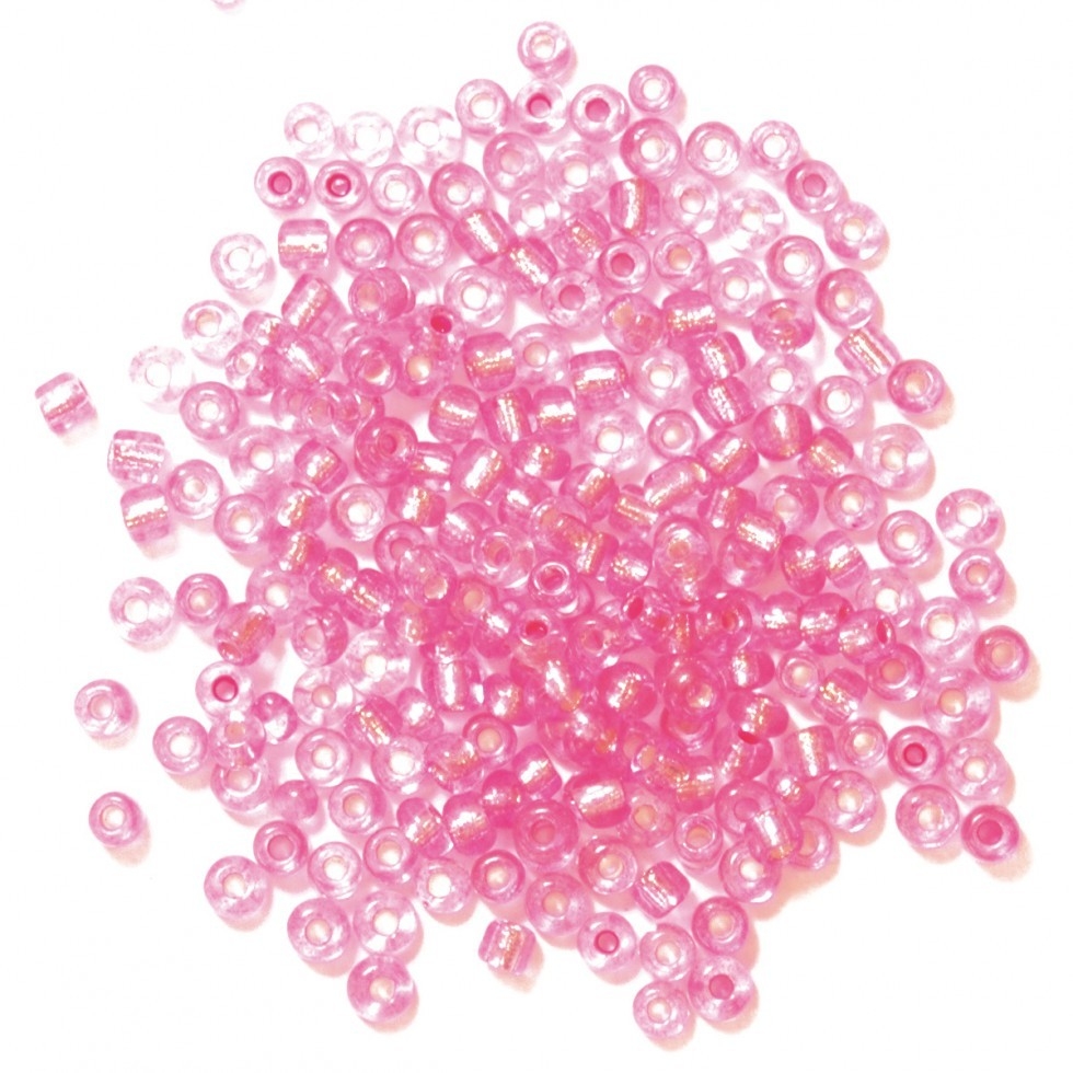 Craft Factory Rocailles Beads Pink