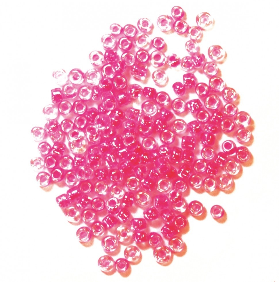Craft Factory Rocailles Beads Fuchsia