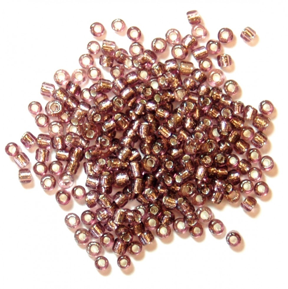 Craft Factory Rocailles Beads Purple Heather