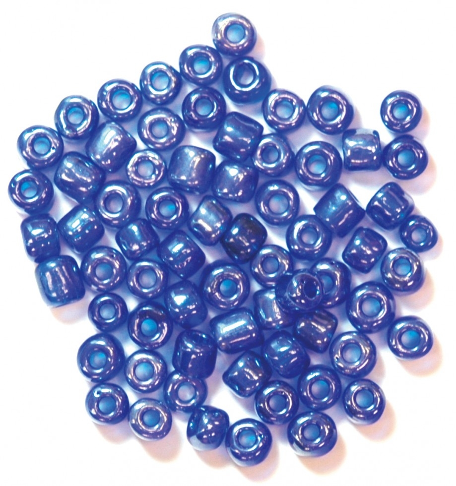 Craft Factory Glass E Beads Purple