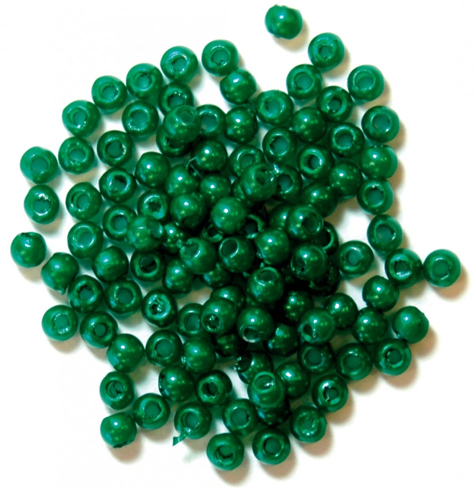 Craft Factory Round Pearl Beads Green